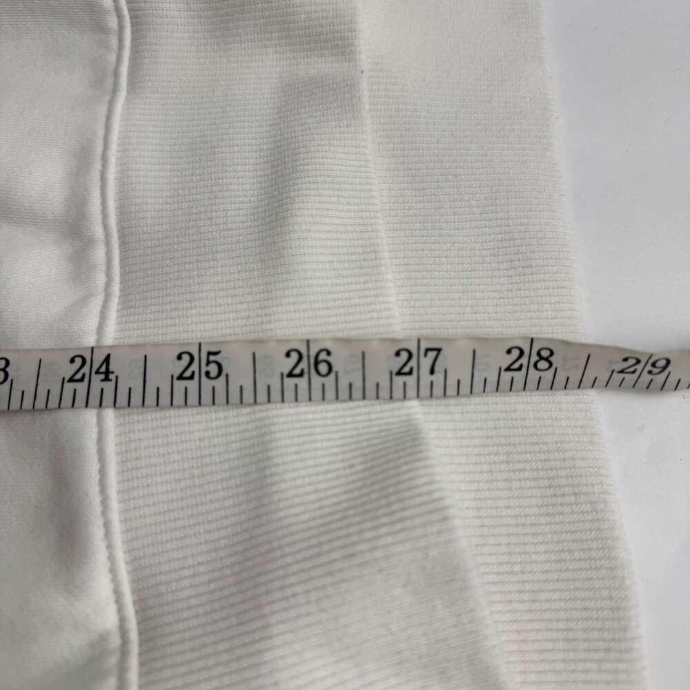 Nordstrom BP. White Sweatshirt Women's Med Casual Minimalist Warm BP487122MI EUC - Picture 7 of 9